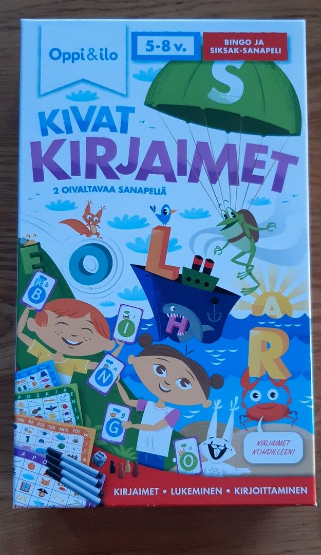 Kivat kirjaimet-sanapeli