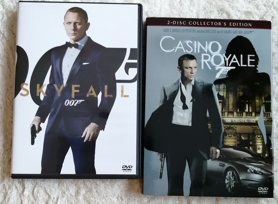 007 Casino Royale, Skyfall DVD