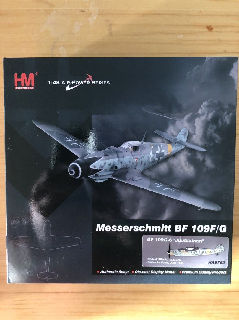Hobbymasterin Me-109 G-6 1/48 Juutilainen