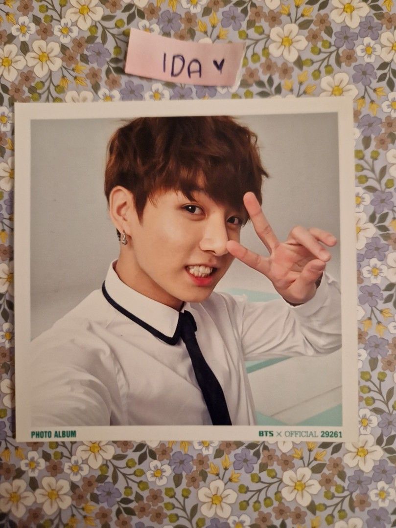 BTS jungkook 3rd muster polaroid