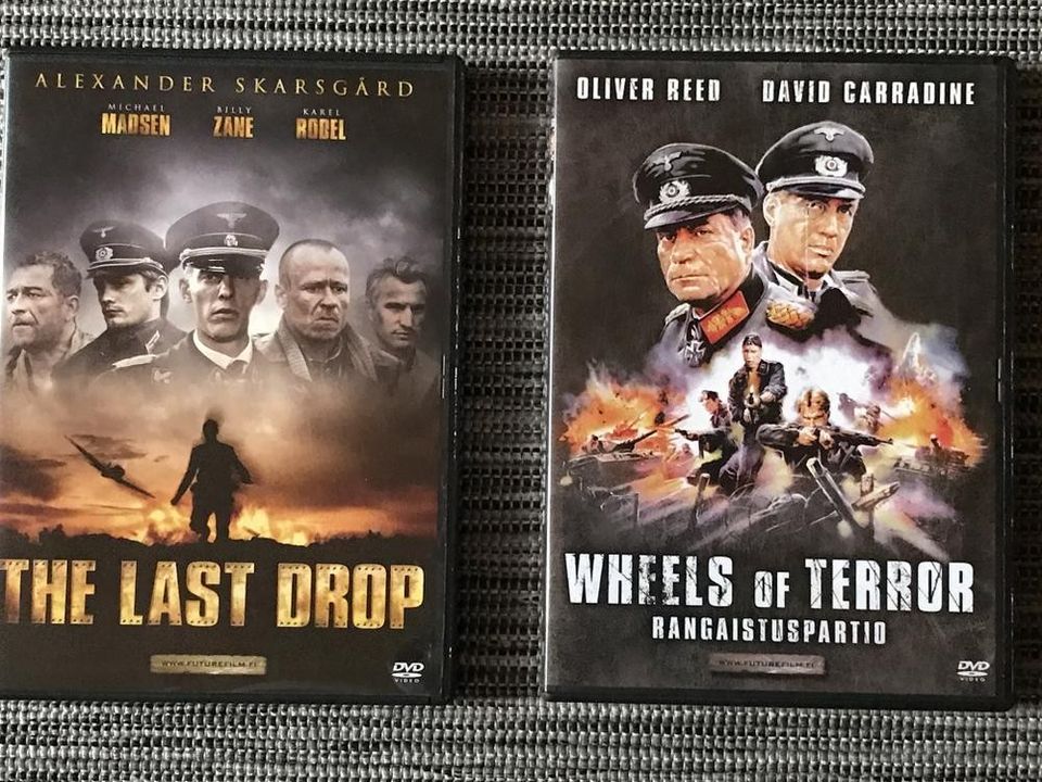 Sota-/toiminta-aiheiset DVD-elokuvat