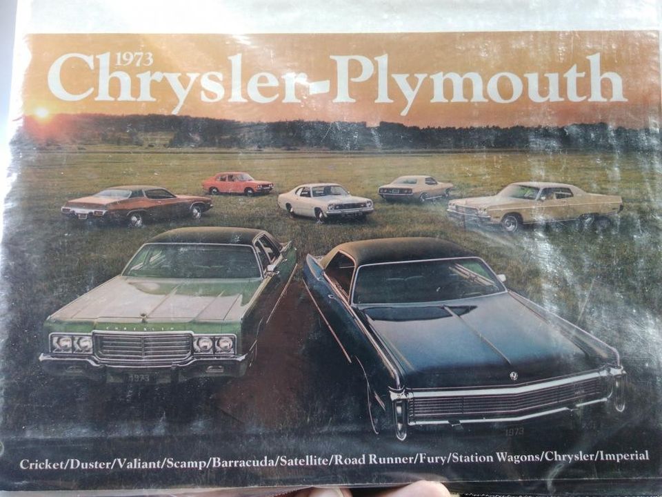 Plymouth 1973 Esite Kaikkimallit