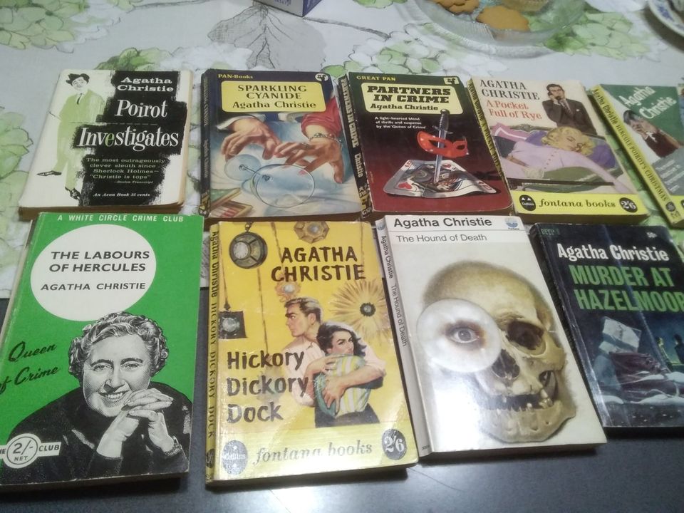 Agatha Christie englanniksi x 11
