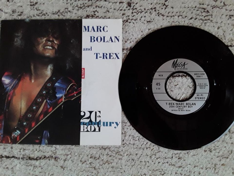 T-Rex/Marc Bolan 7" 20th century boy