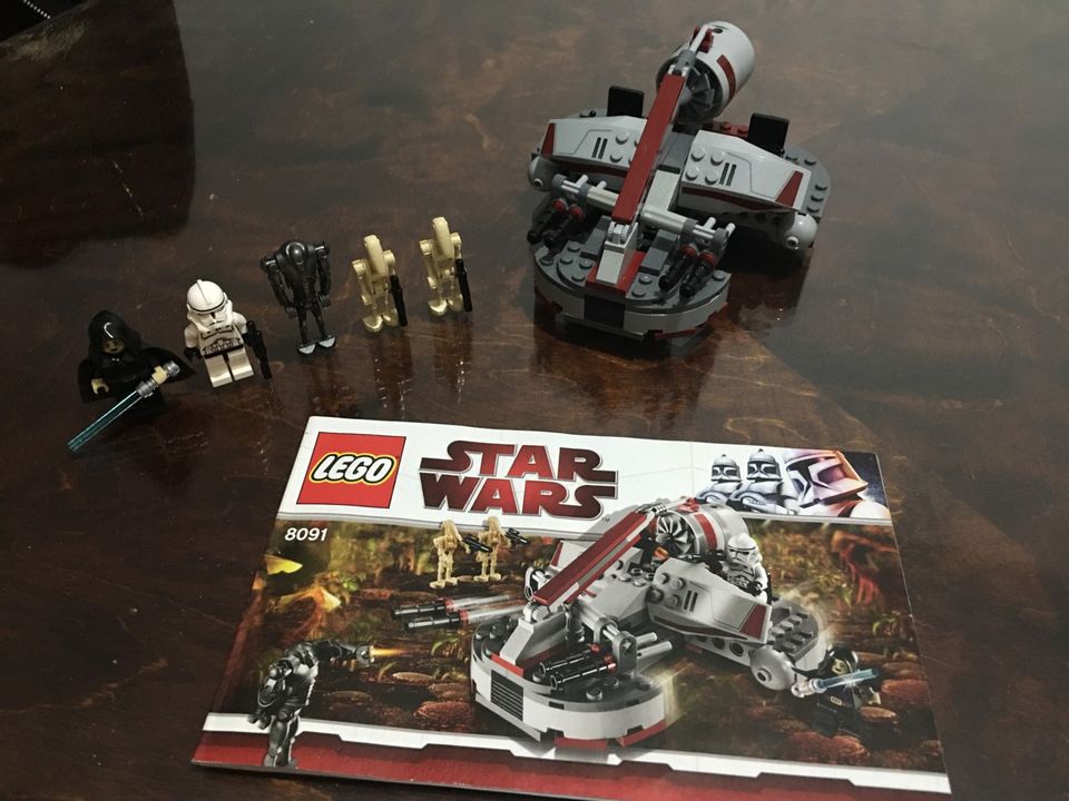 Lego Star Wars 8091 Republic Swamp Speeder