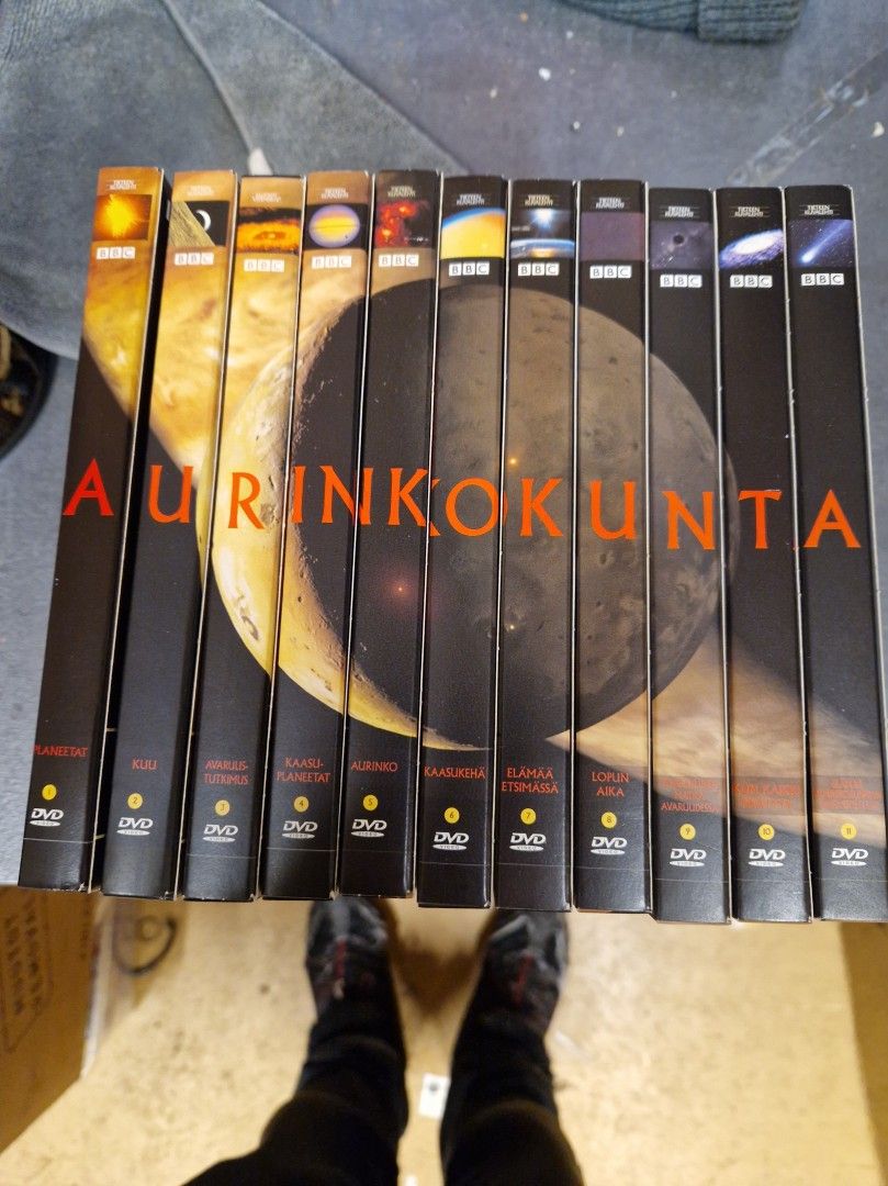 Aurinkokunta dvd-sarja