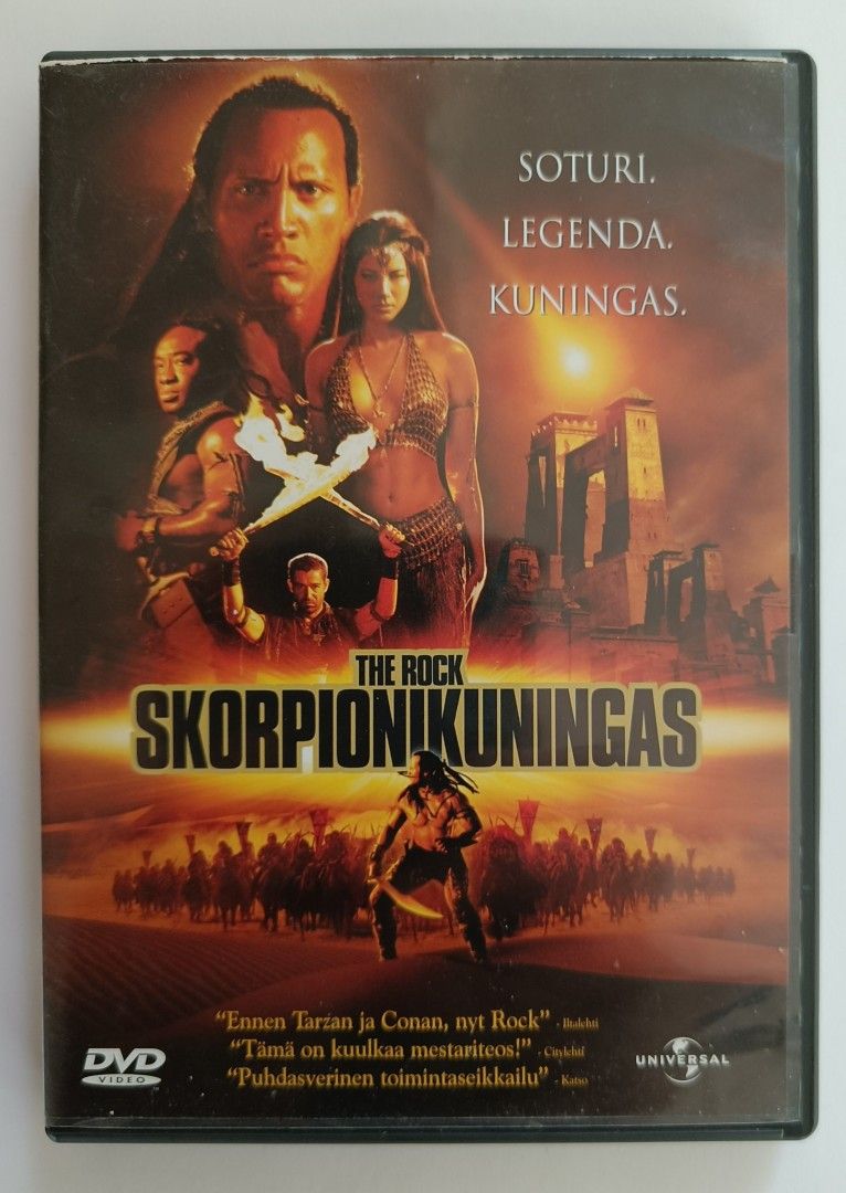 Skorpionikuningas DVD