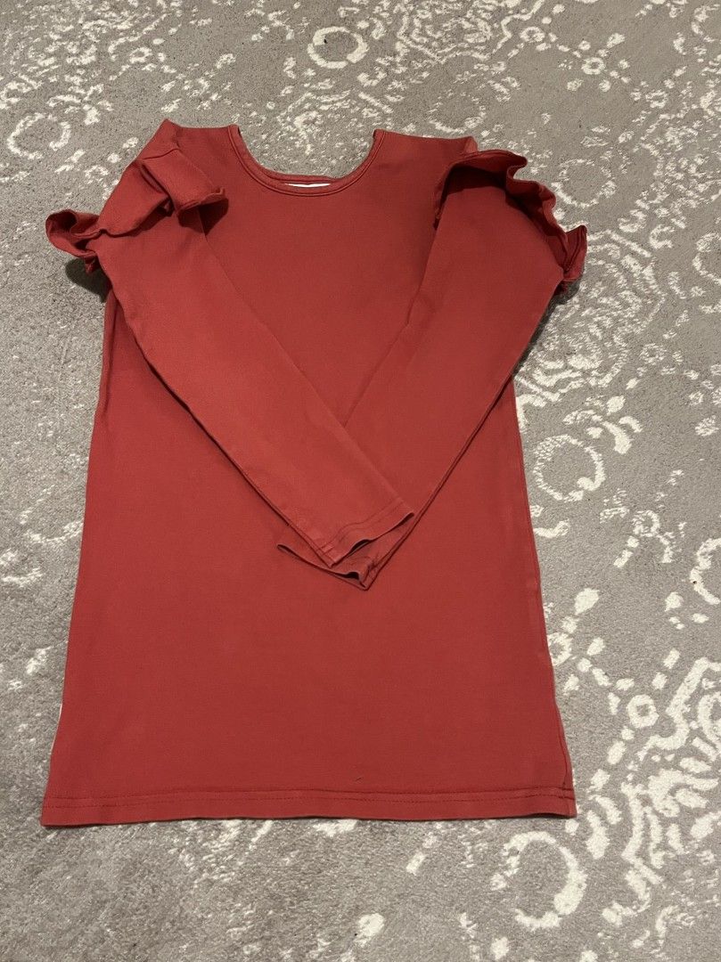Gugguu punainen mekko / tunika 116 cm
