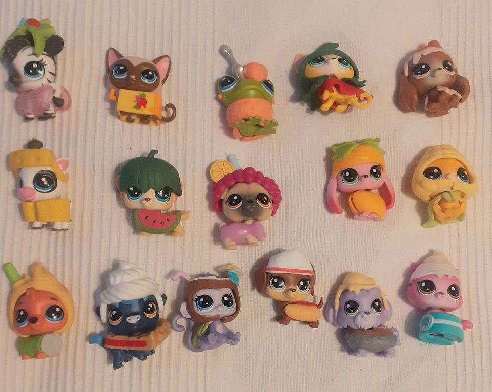 Littlest petshop juoma- & ruokapetsejä