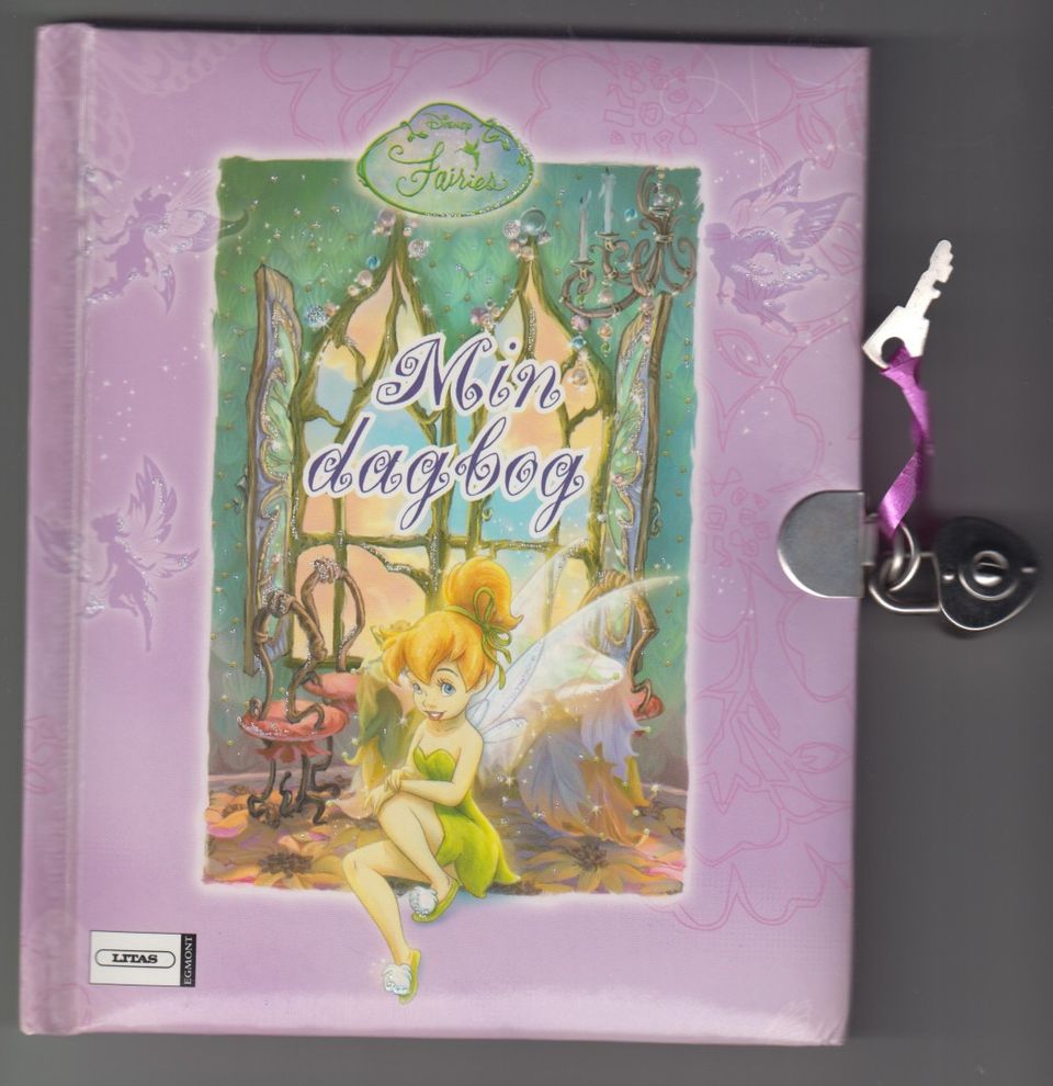 Disney Fairies lukollinen päiväkirja