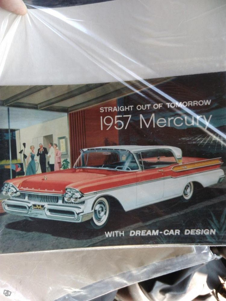 Mercury 1957 alkuperäinen Esite