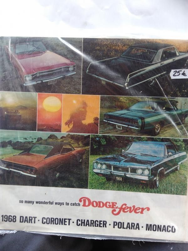 Dodge 1968 Esite Dart,Charger,Polara,Coronet,