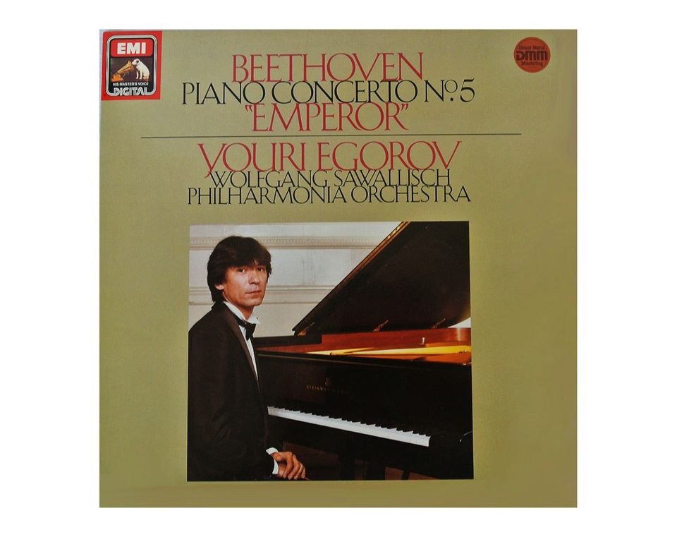 Youri Egorov Beethoven Piano Concerto No 5 (83) LP