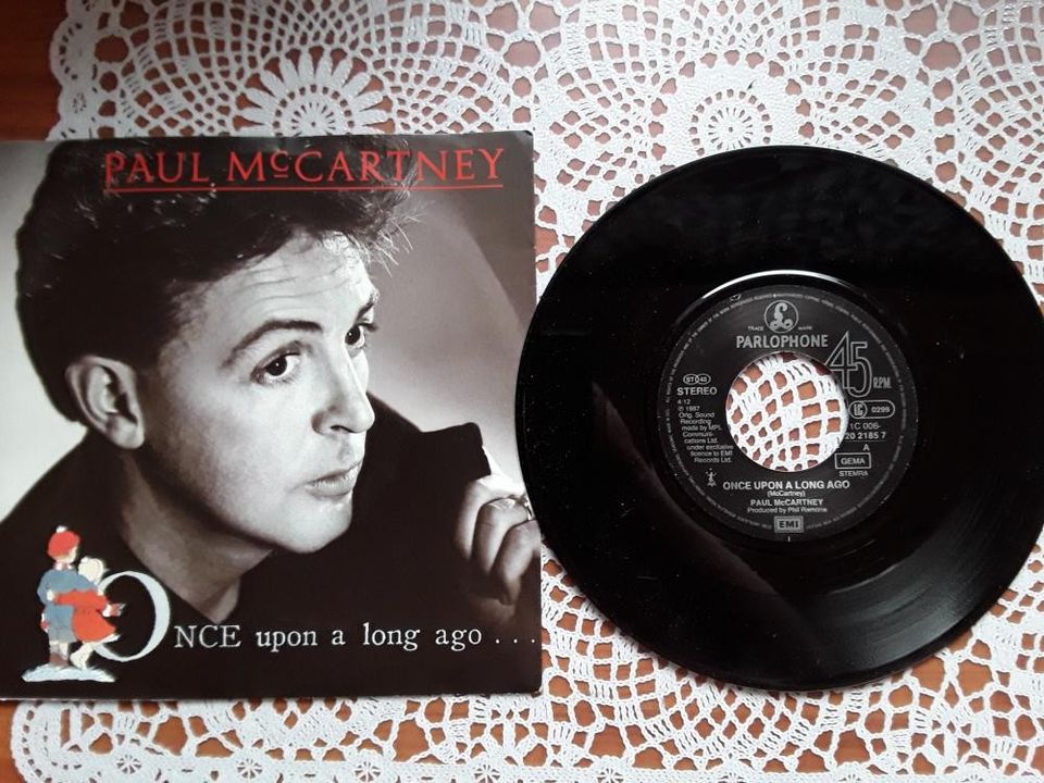Paul McCartney 7" Once upon a long ago
