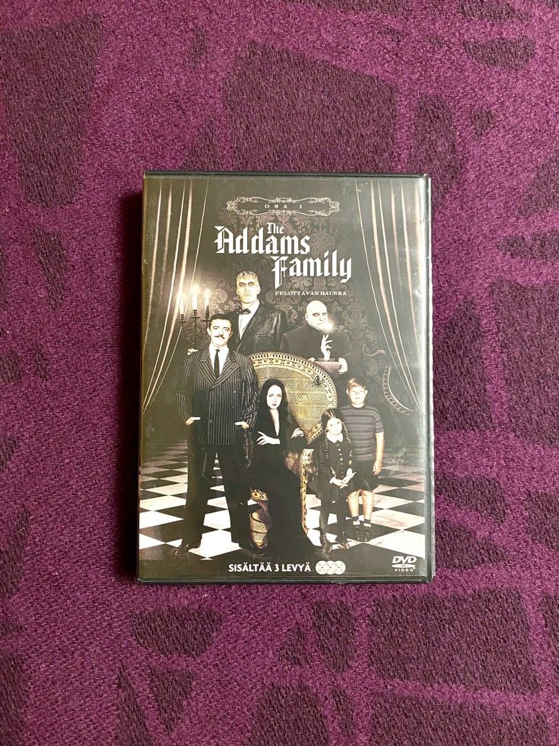 The Addams Family Osa 1 DVD-Boksi