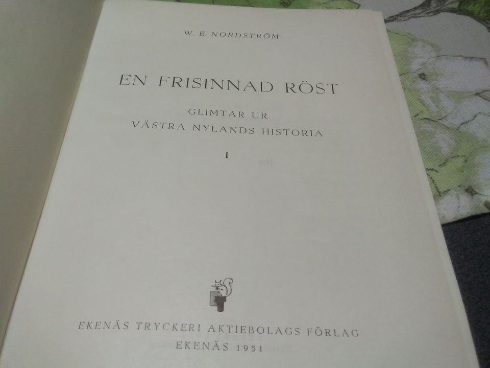 En frisinnad röst. W. E. Nordström