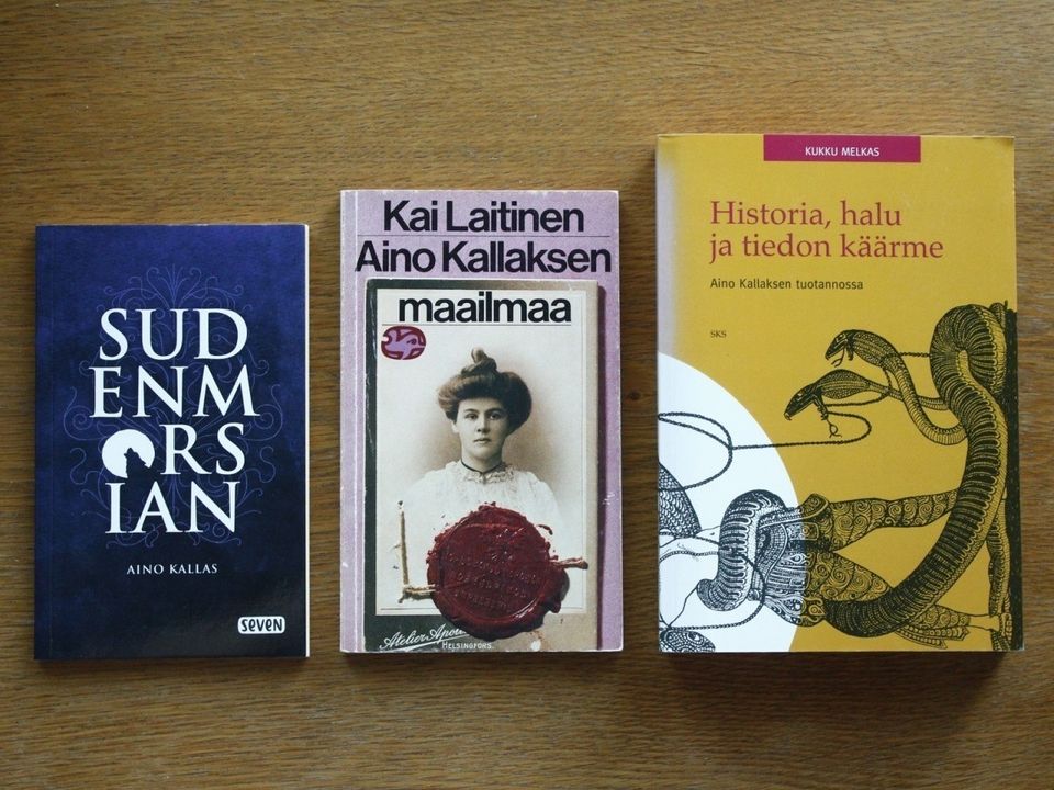 Aino Kallas - Sudenmorsian + 2 kpl muita kirjoja