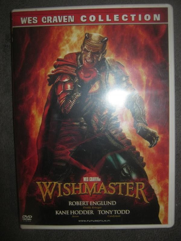 Wes Craven Collection Wishmaster dvd, Imatra/posti