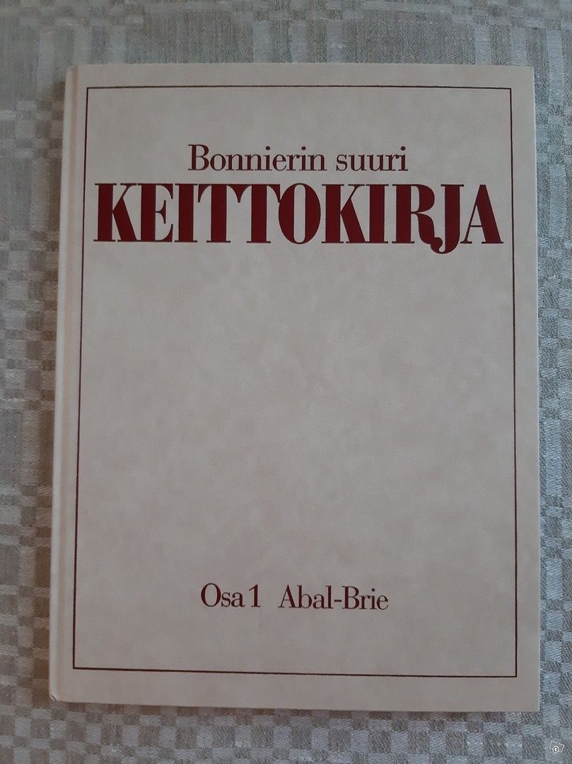 Bonnierin suuri KEITTOKIRJA