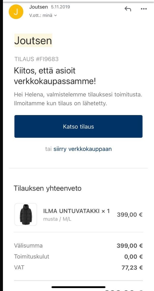 Ilmoituksen kuva