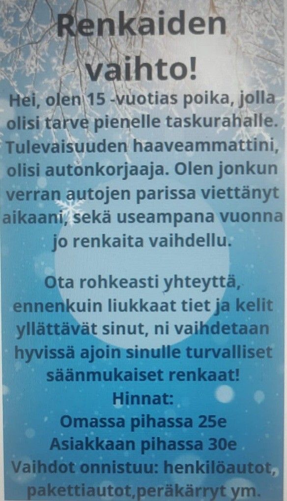 Ilmoituksen kuva