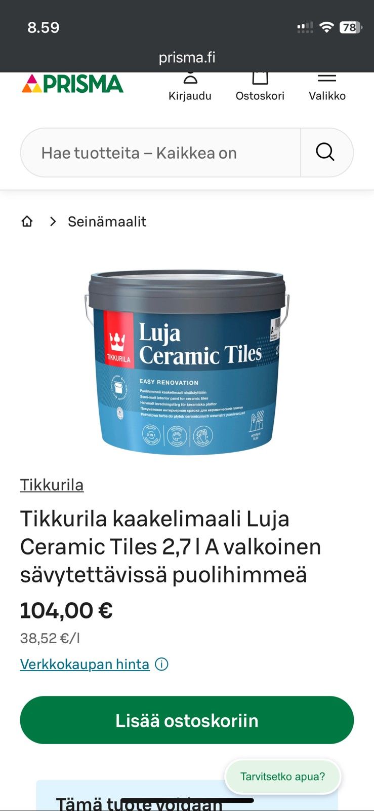 Ilmoituksen kuva