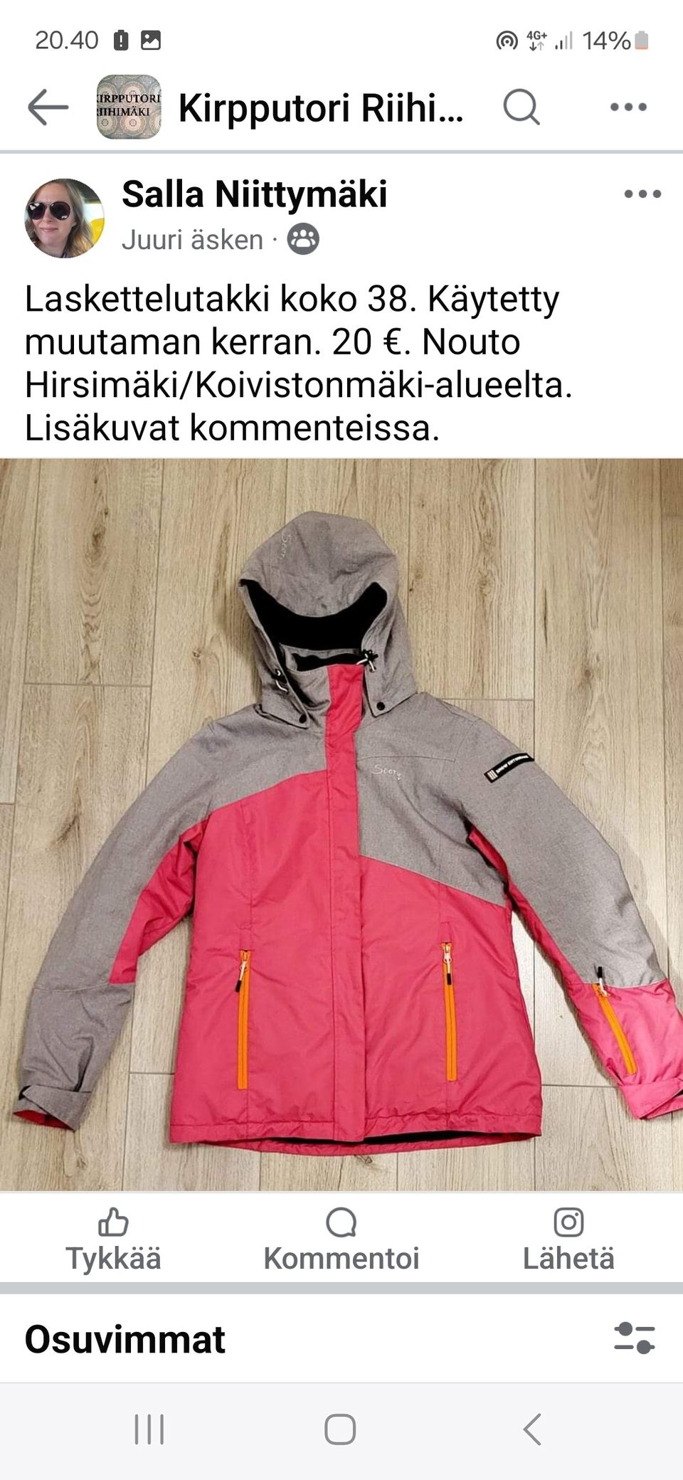 Ilmoituksen kuva