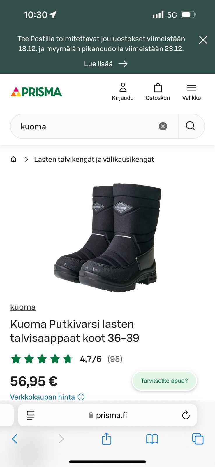 Ilmoituksen kuva