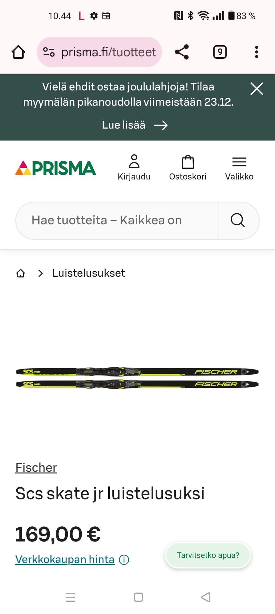 Ilmoituksen kuva