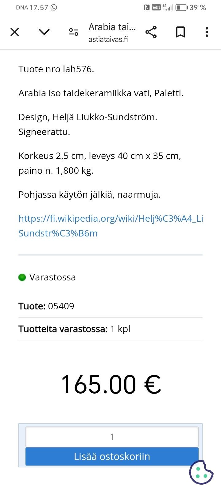 Ilmoituksen kuva