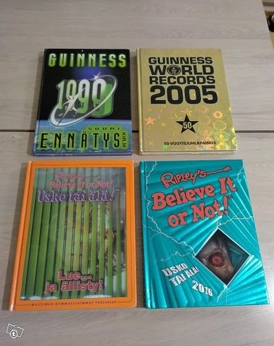 Guinness 1999 ja 2005, Usko tai älä 2007 ja 2016