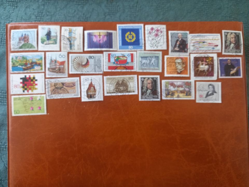 Postimerkkejä Länsi-Saksa 25 eril