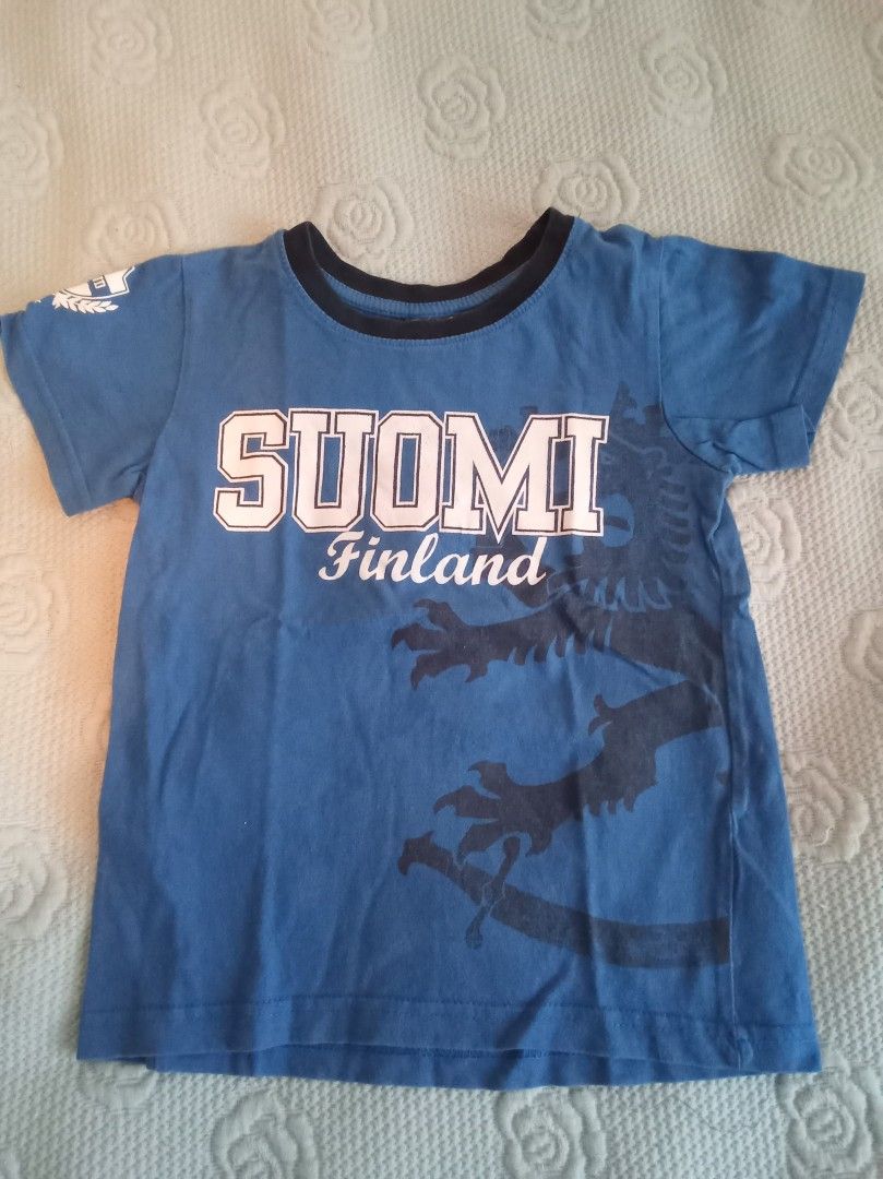 110 cm Suomi Finland T paita