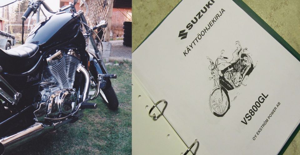 Suzuki Intruder käyttöohje