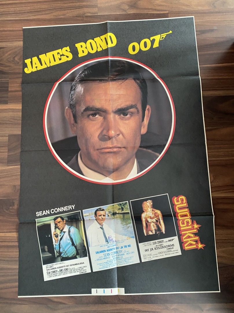 James Bond julisteet Sean Connery + tarrat