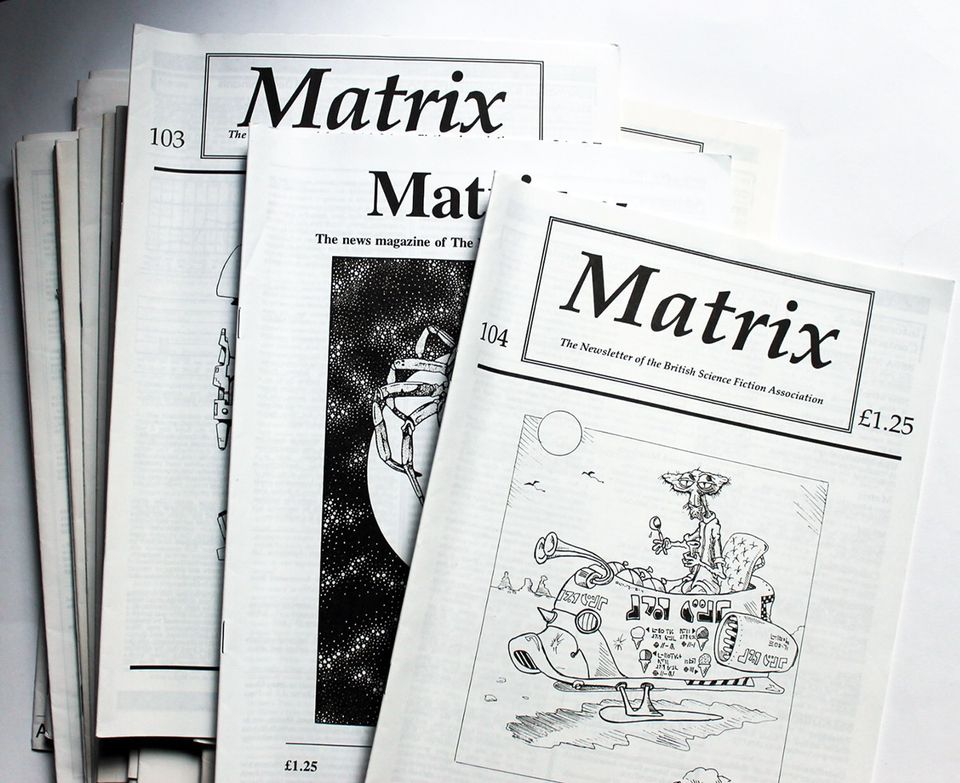 Matrix -scifilehti, 25 kpl (1989-1993)