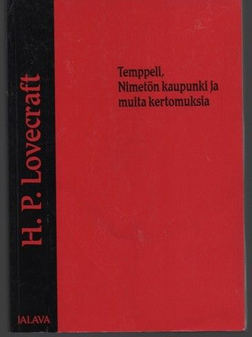 H. P. Lovecraft - Temppeli, Nimetön kaupunki ja muita kertomuksia