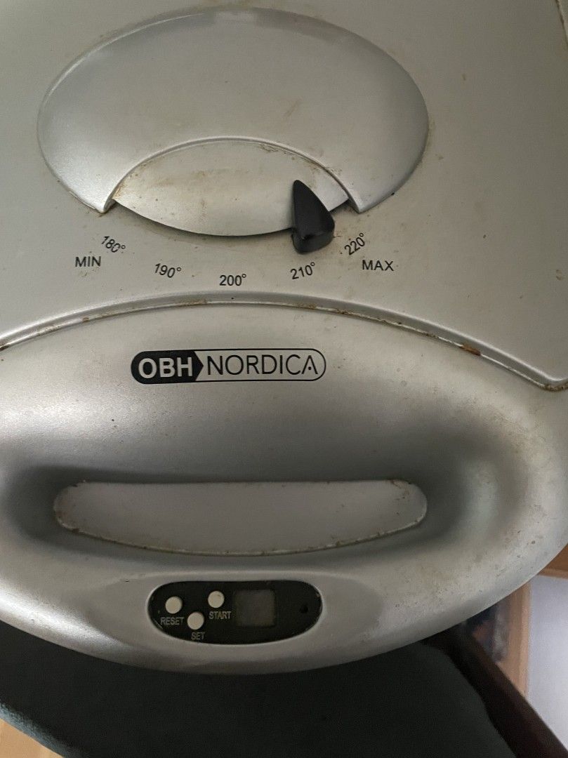 OBH Nordica Quickgrill Easy clean