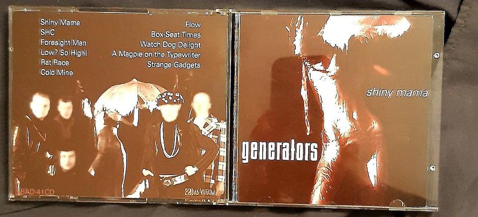 Generators - Shiny Mama CD (Bad Vugum 1994)