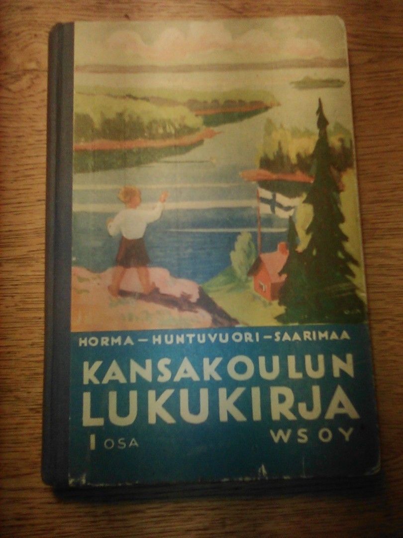 Kansakoulun Lukukirja vuodelta 1938