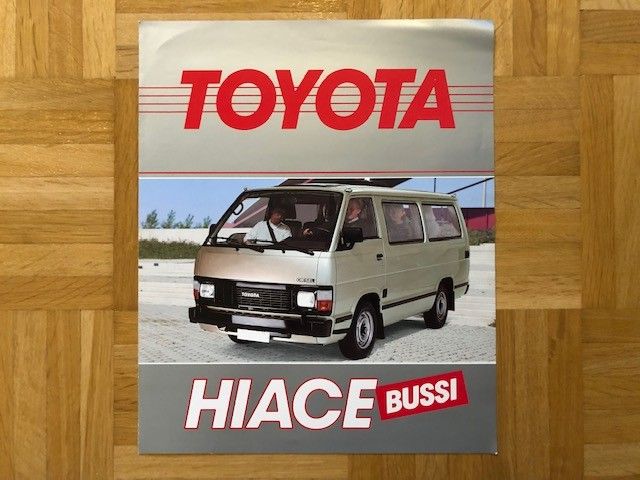 Esite Toyota Hiace bussi noin 1986/1987 Hi-Ace