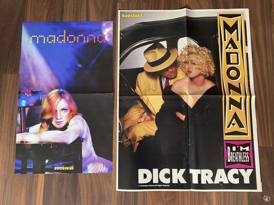 Madonna Dick Tracy juliste Taskupokkari