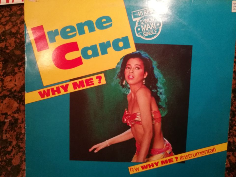 Irene Cara Why Me? Maxi 1983