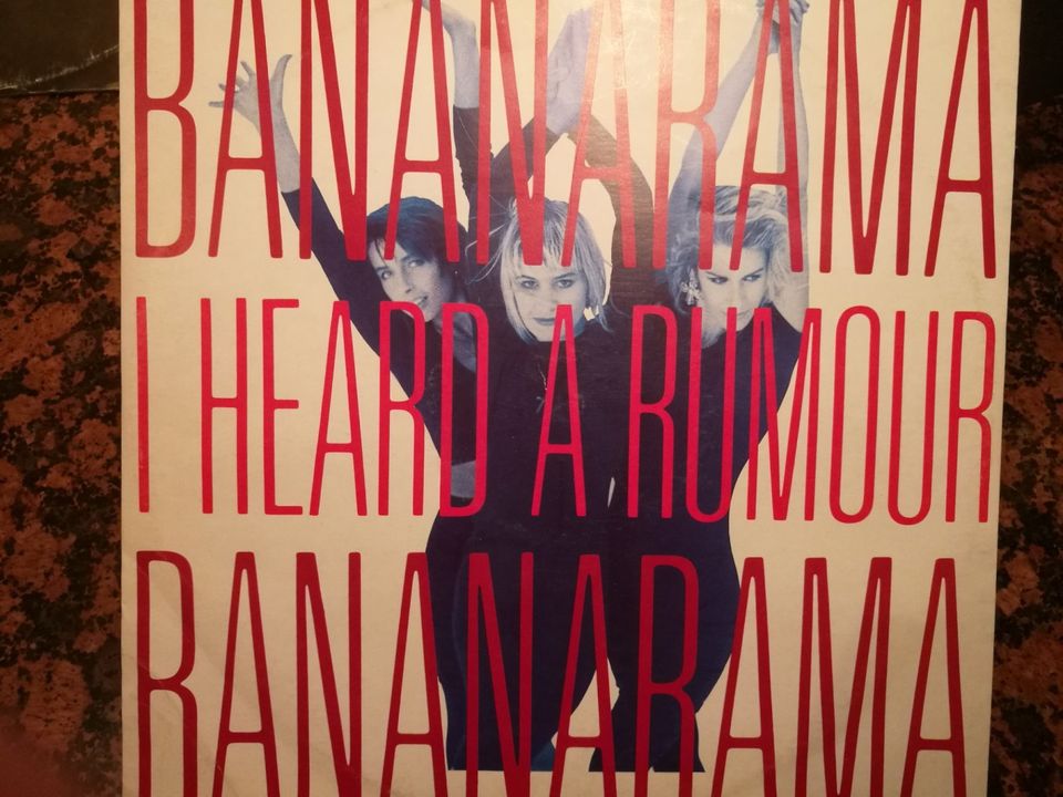 Bananarama I Heard A Rumour Maxi 1987