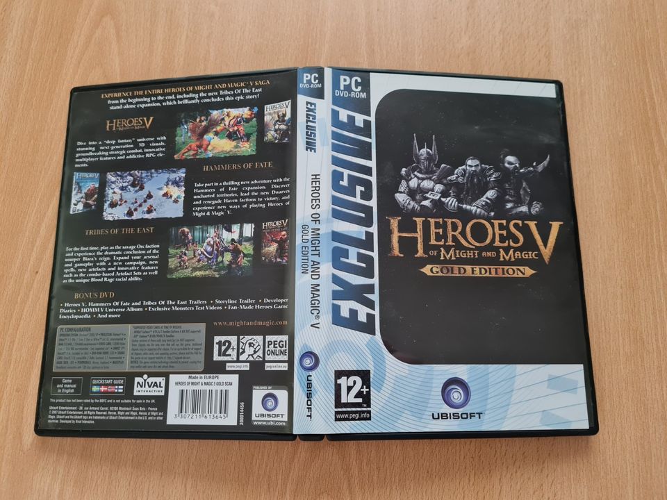 Heroes of Might and Magic V Gold edition PC