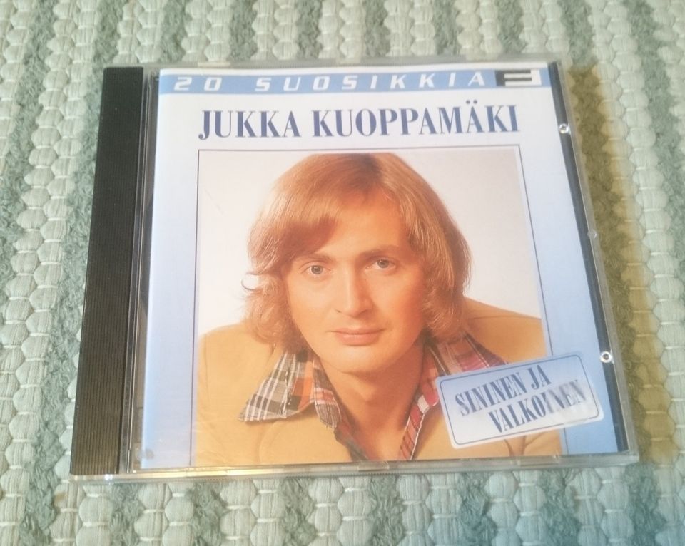 CD Jukka Kuoppamäki: 20 Suosikkia -Sininen ja valkoinen