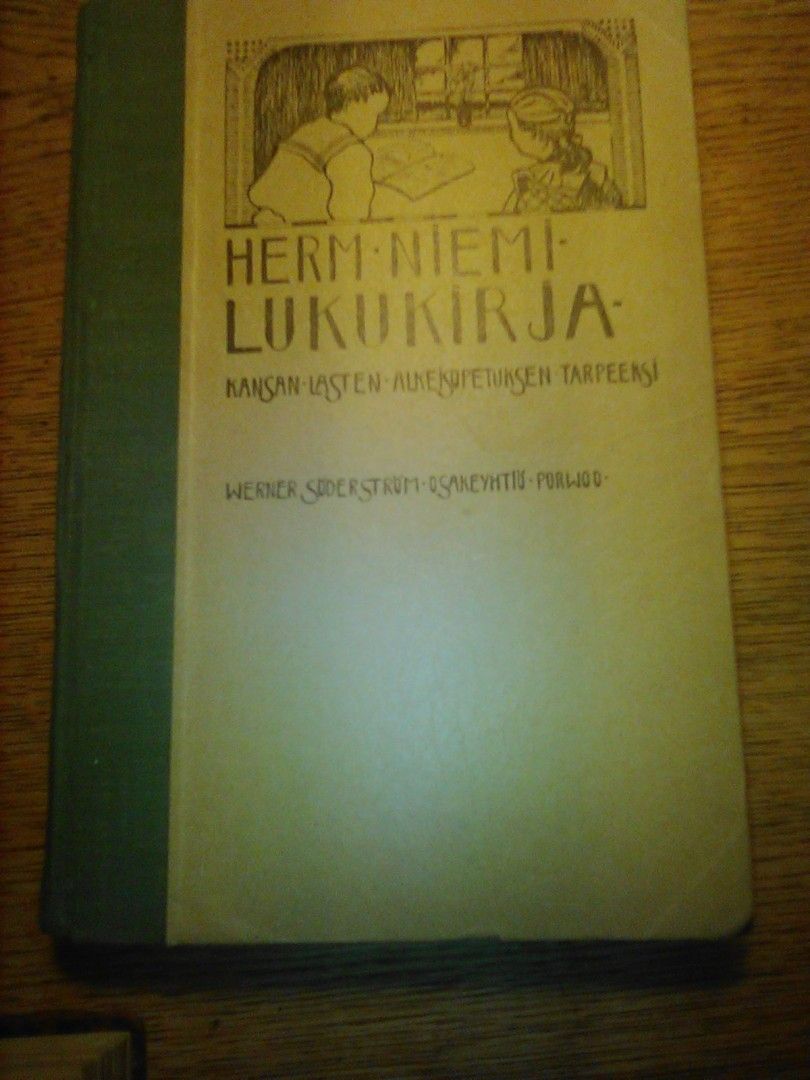 Lasten lukukirja vuodelta 1909