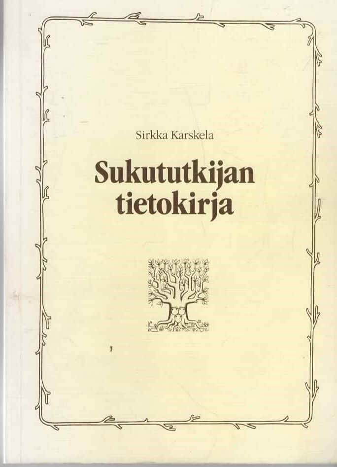 Sirkka Karskela: Sukututkijan tietokirja, 1994