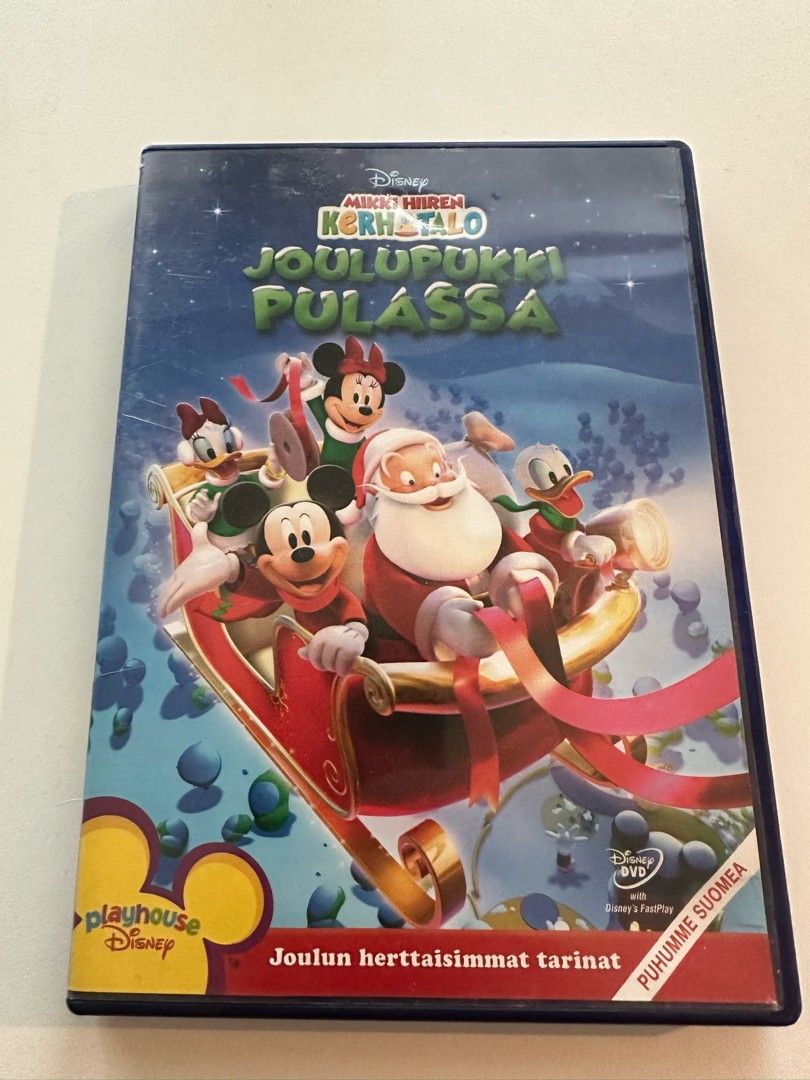 Mikki hiiren kerhotalo - joulupukki pulassa (dvd)