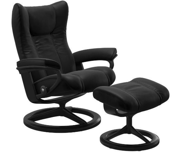 Stressless Wing M tuoli + rahi